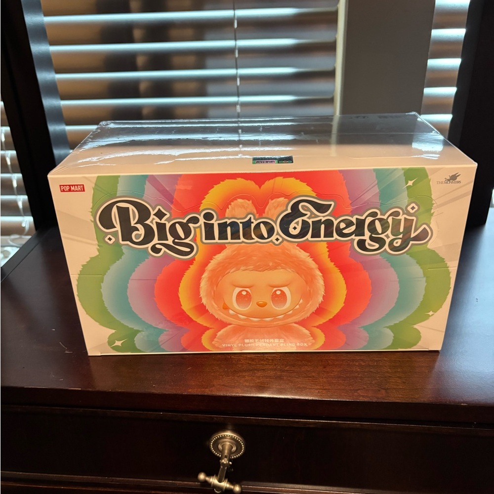 Authentic Labubu Big Into Energy Case of 6
